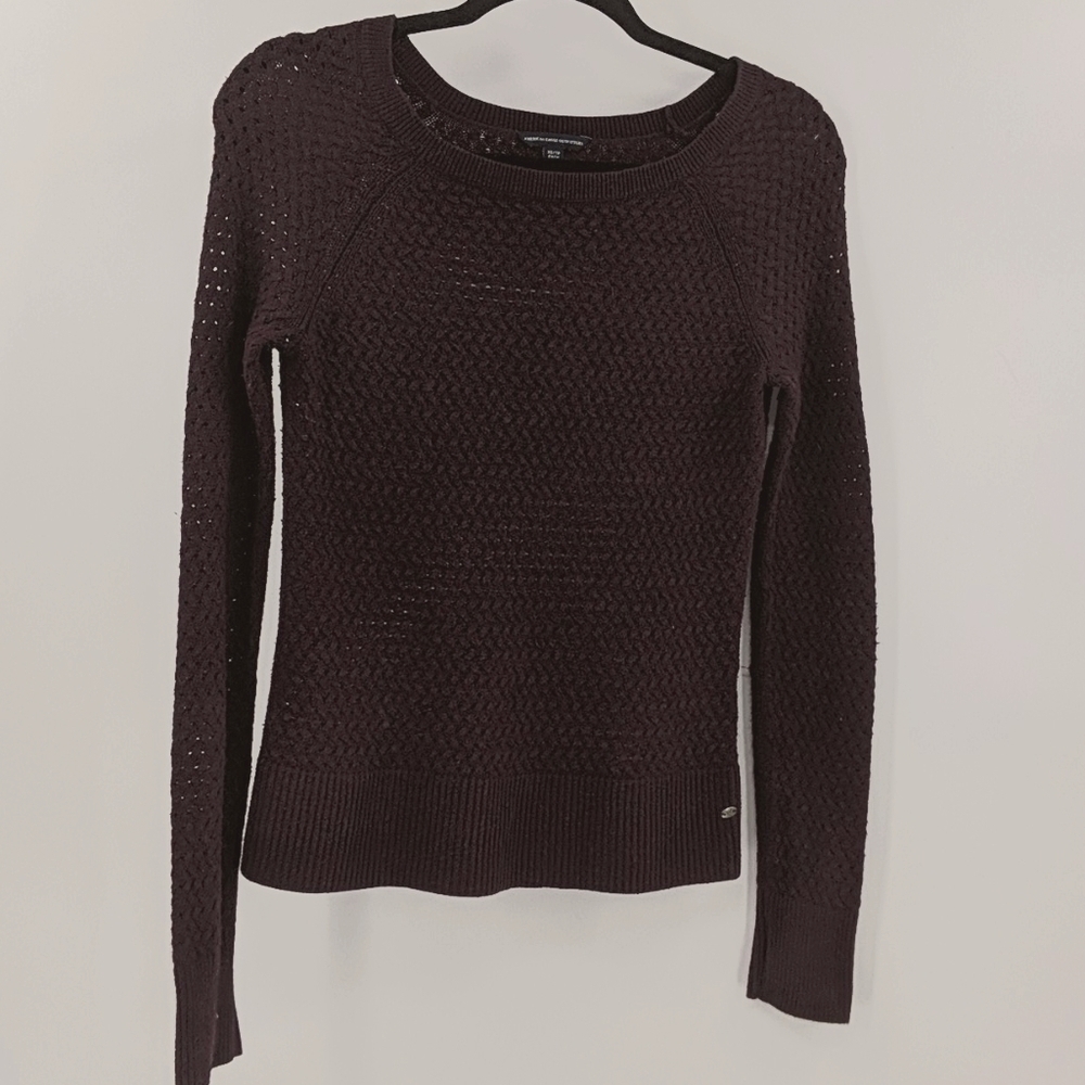 AMERICAN EAGLE Basketweave Sweater